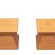 Pyramid Laminated side tables 1970s Holland