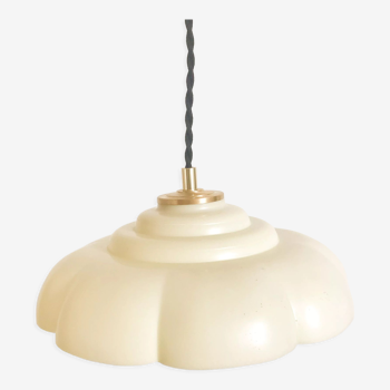 Suspension lampshade vintage plastic