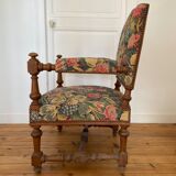 Pair of Louis XIII armchairs