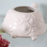 Vintage turtle planter