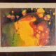 Oil painting on canvas by aldo giorgini 1972 title "pierrot lunair"