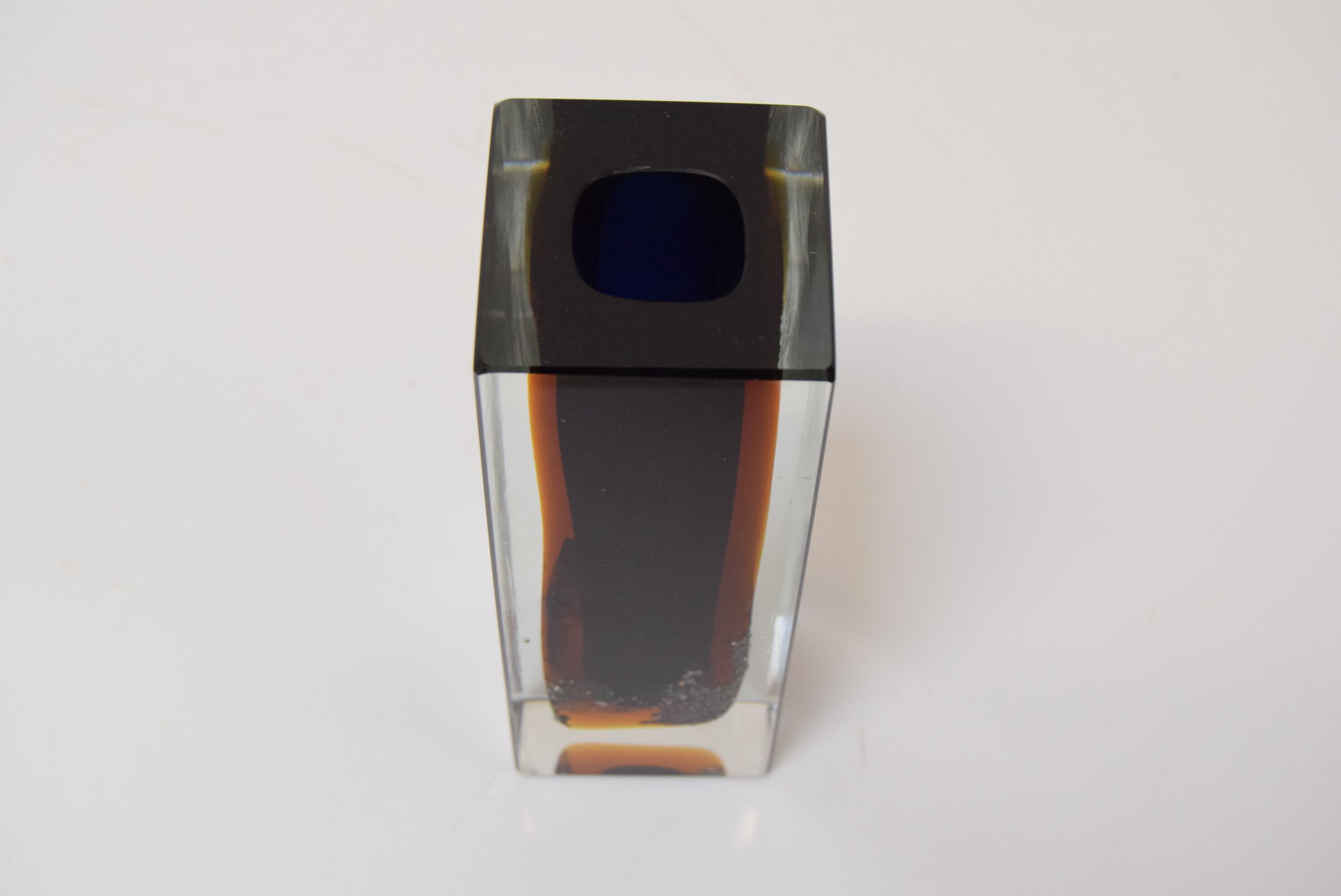 Cut Vase,designed by Pavel Hlava,"Night sky",1950's