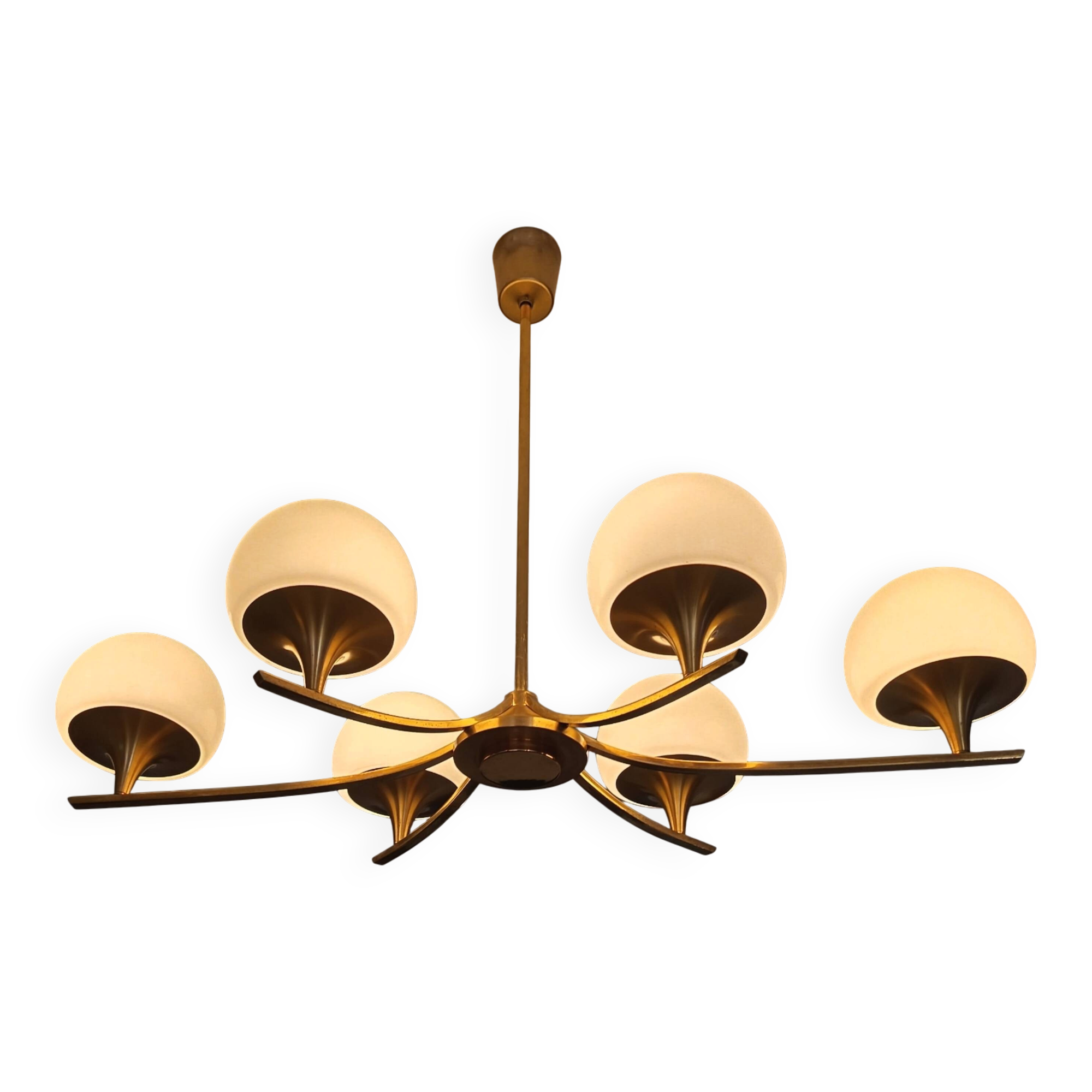 Chandelier par Gaetano Sciolari des années 1970