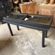 Antique display cabinet on legs