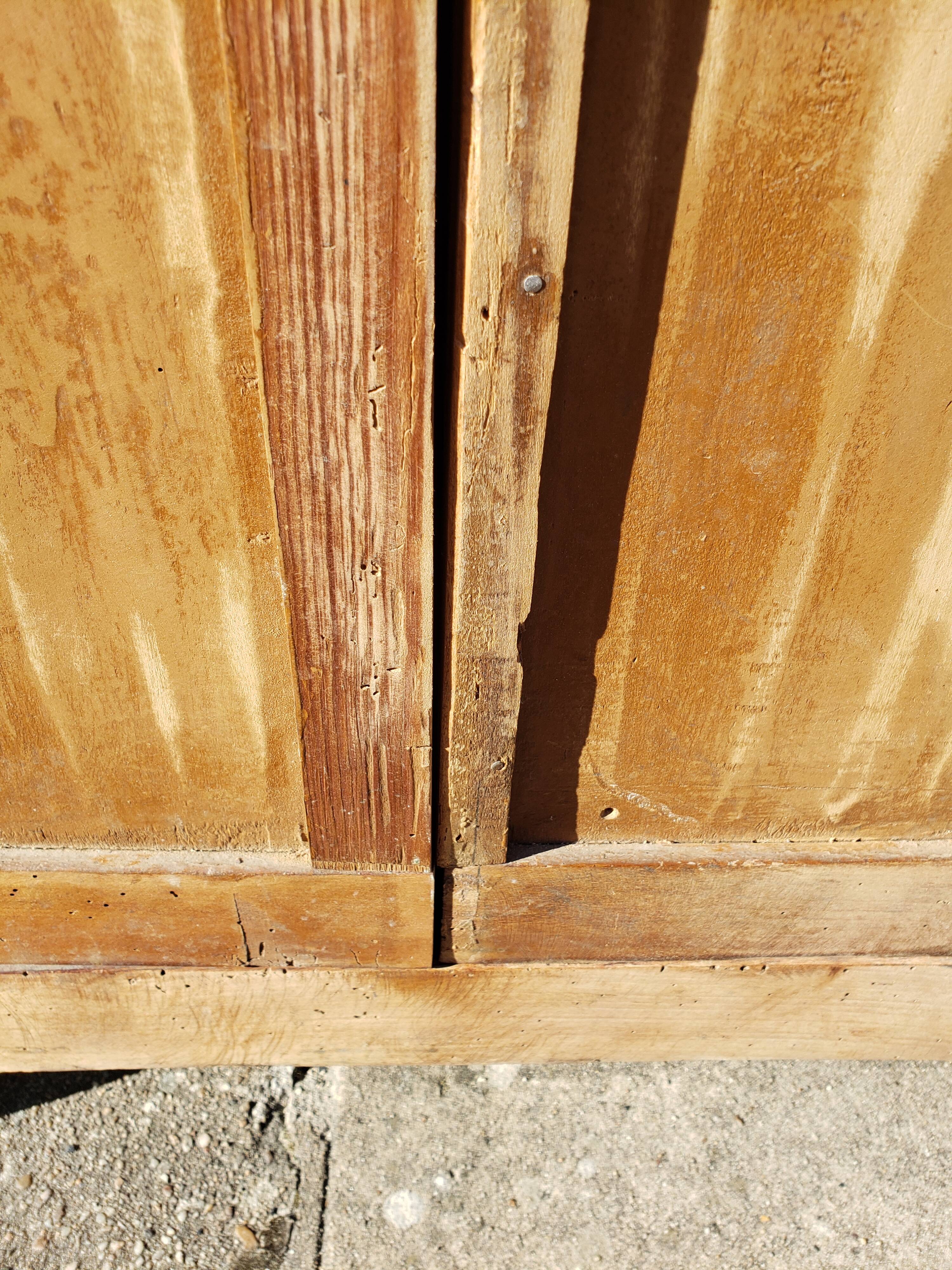 Parisian buffet patina old "Aveyron"