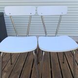 Set of 2 formica chairs