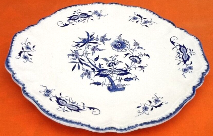 1950s Serving dish Sarreguemines earthenware France Lancaster model