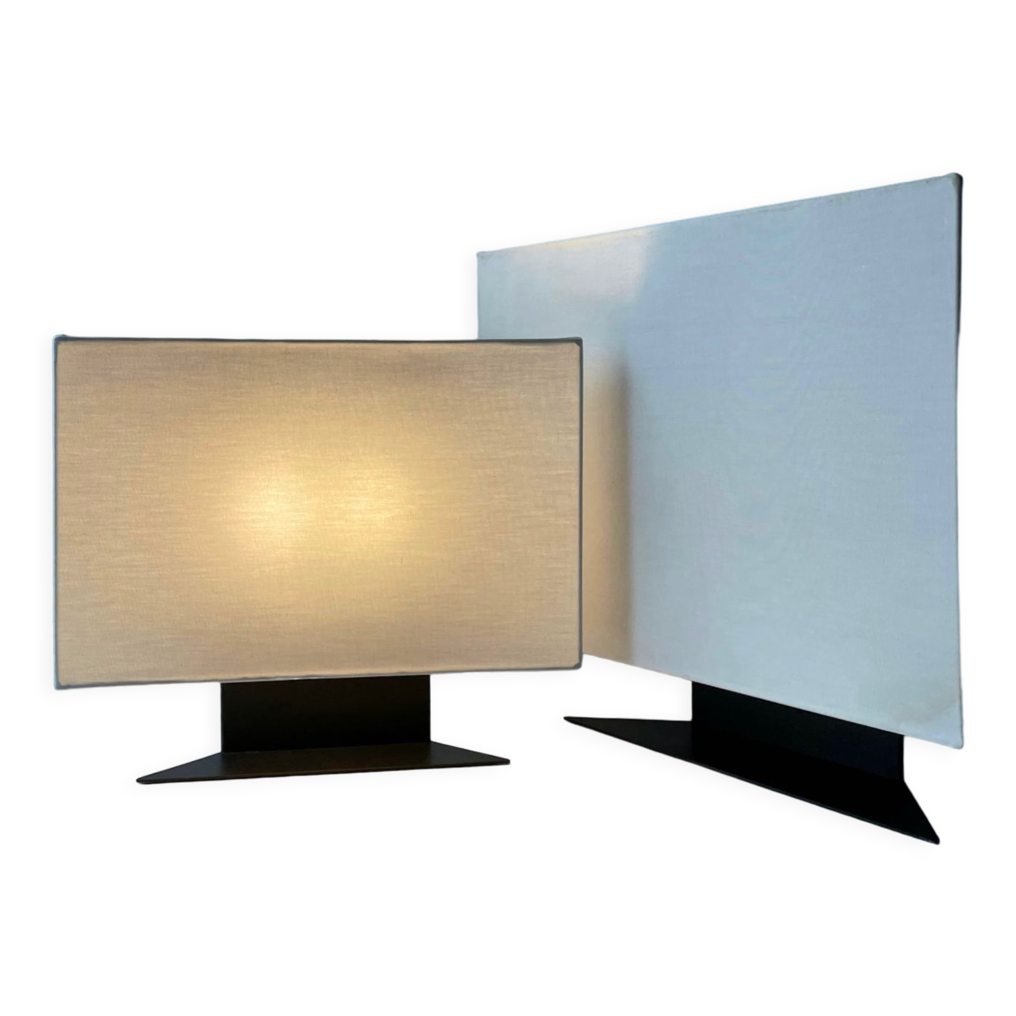 Set of 2 “Accademia” Table Lamps, by Cini Boeri for ARTEMIDE, Italy 1978