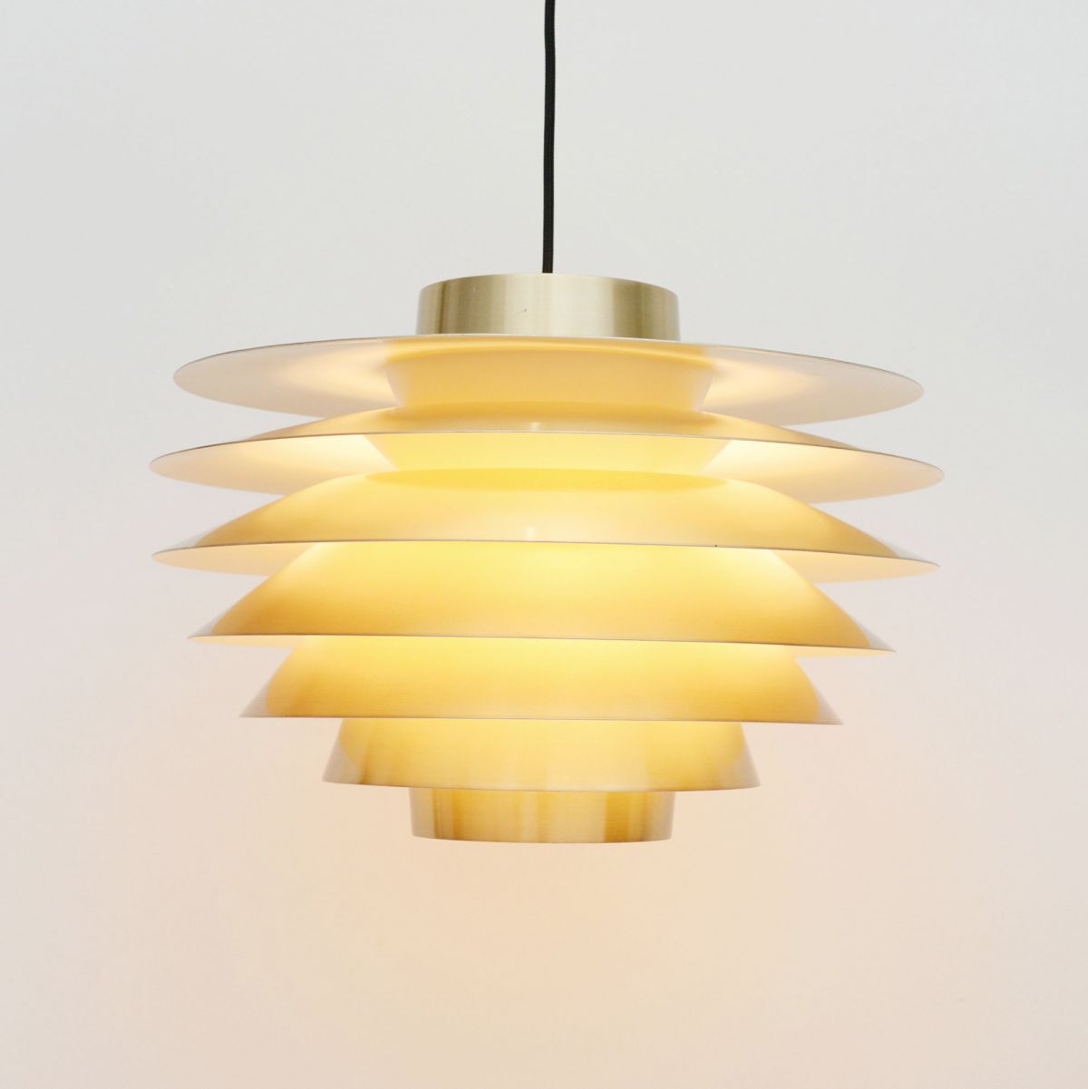 Verona pendant lamp, designed by S. Middelboe, Denmark 1970s