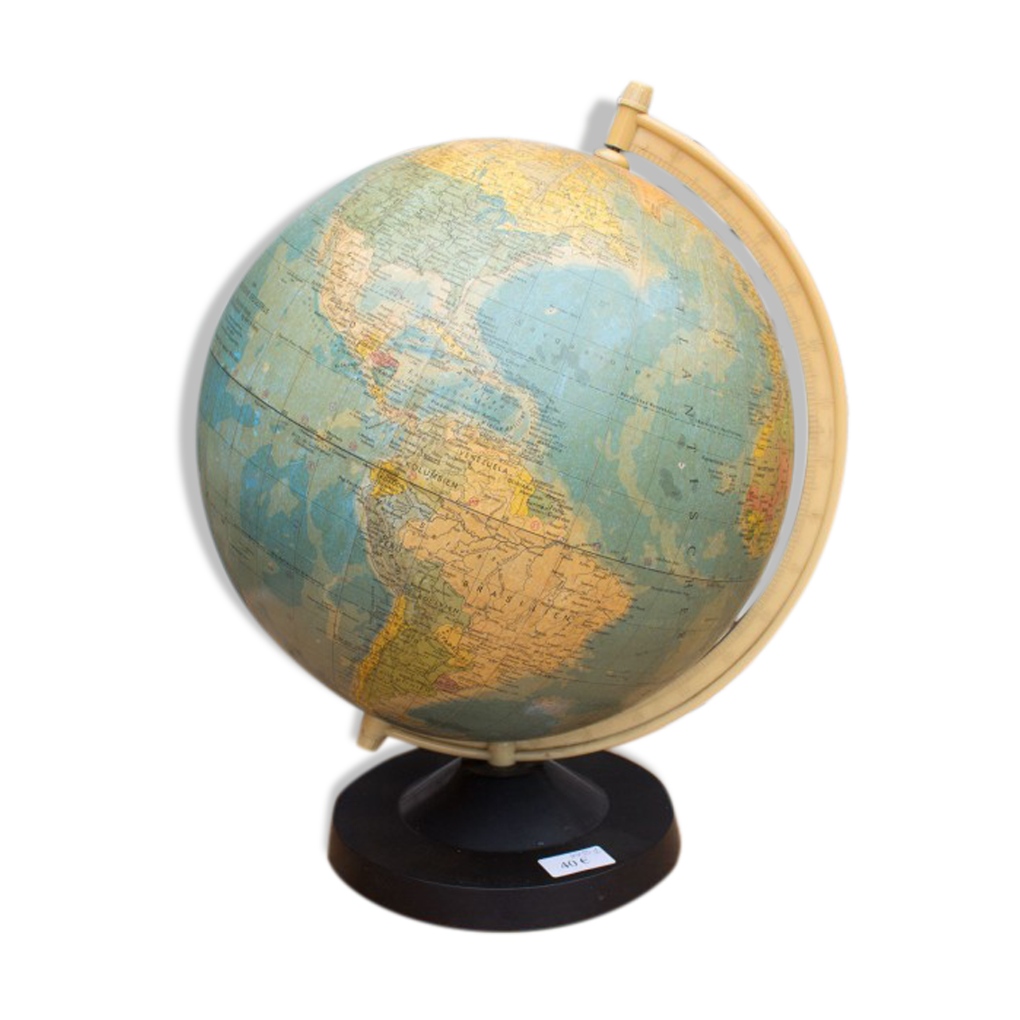Terrestrial globe from 1971