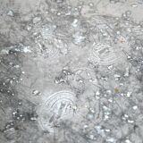 Old hollow plate dish in Tin "Koch Blockzinn"