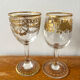 Pair of Napoleon III liqueur glasses