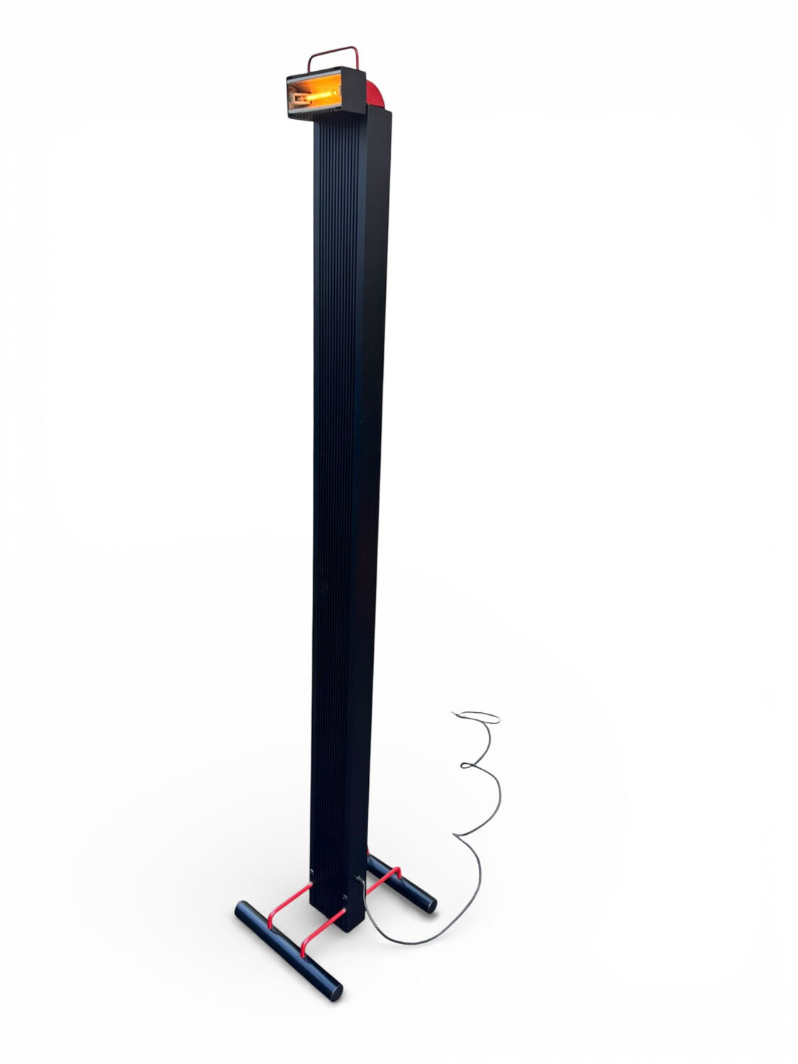 Stilnovo Zagan floor lamp, Italian design from the 80s, dimmer.