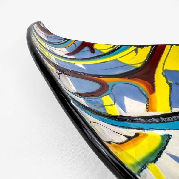 Grande coupe lune Longwy modèle Provence années 50