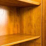 Danish Teak Cabinet with Glass Doors by Carlo Jensen for Hundevad & Co, 1960s