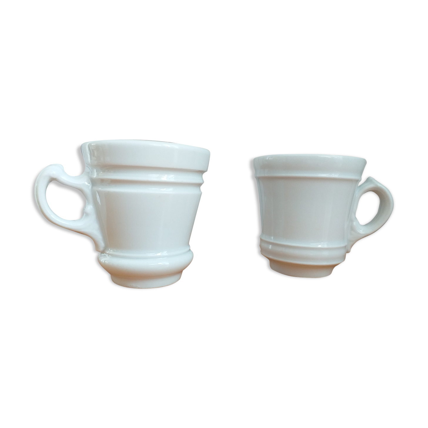 White porcelain fires