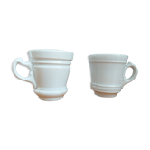 White porcelain fires