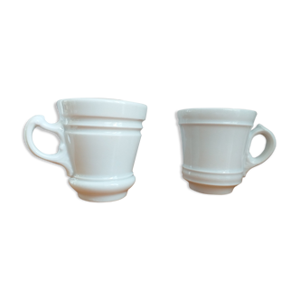 White porcelain fires