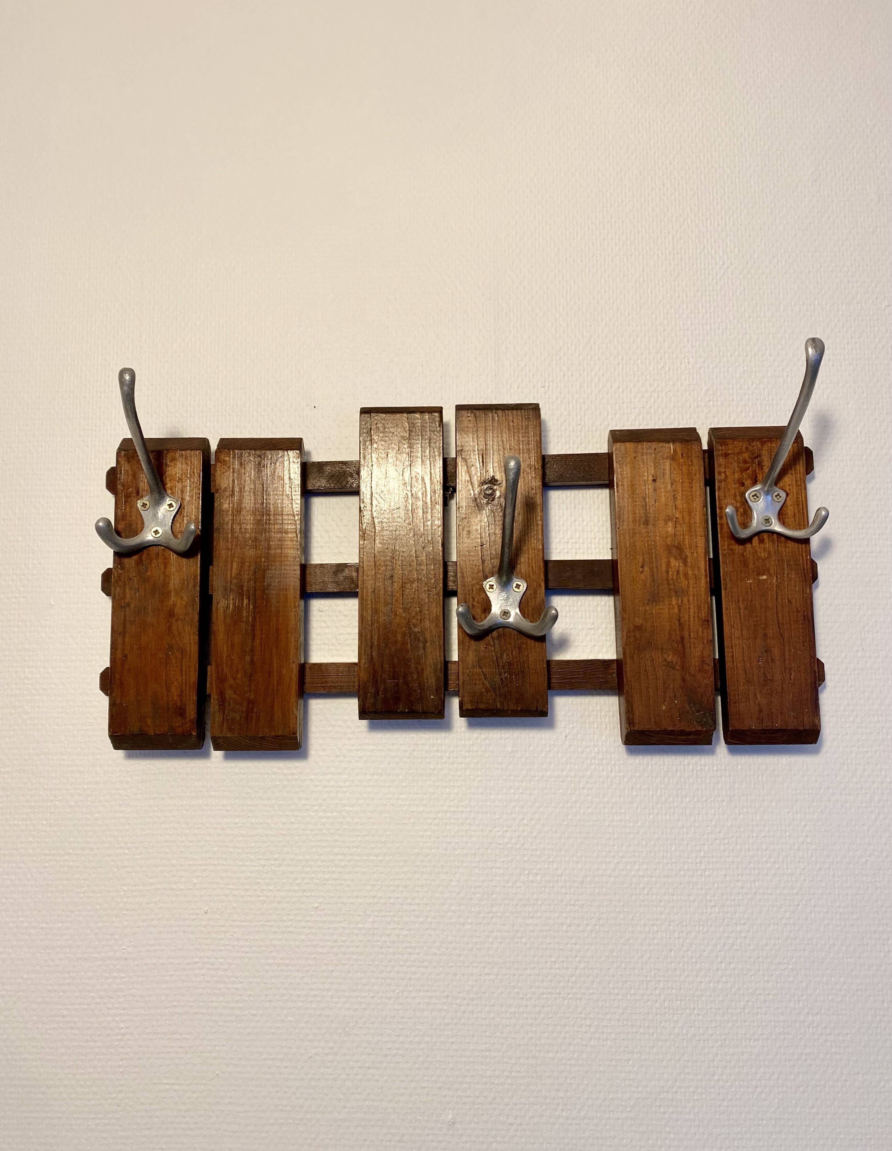 Vintage wooden coathanger