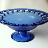 Grand bol de service en verre - vintage