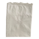 White cotton pillowcase with monogram BC.