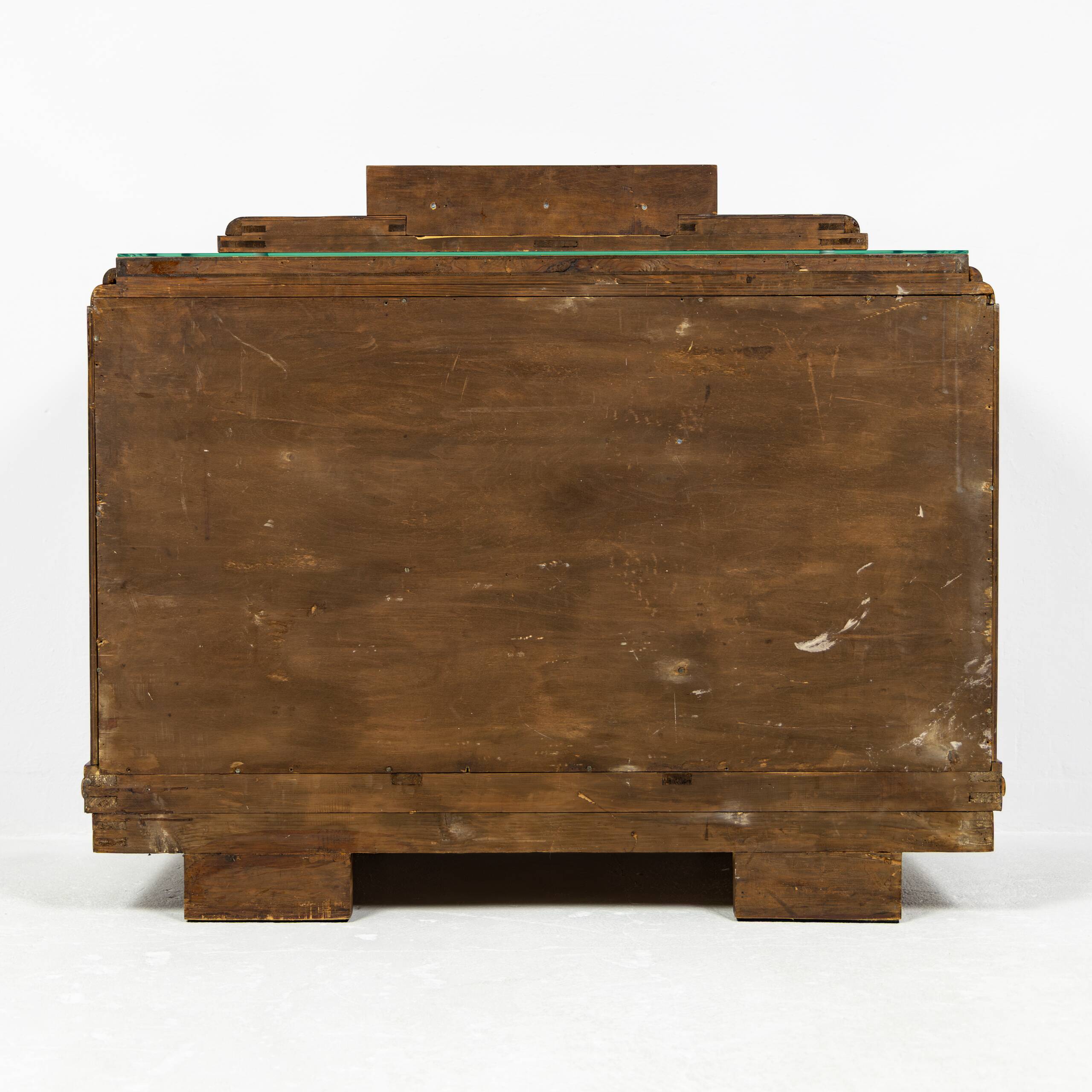 Buffet bas Art Déco en ronce de noyer - 1925-1939