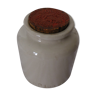 Vintage mustard jar hood liege red wax