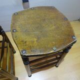 Paire de tabourets style bistrot Luterma