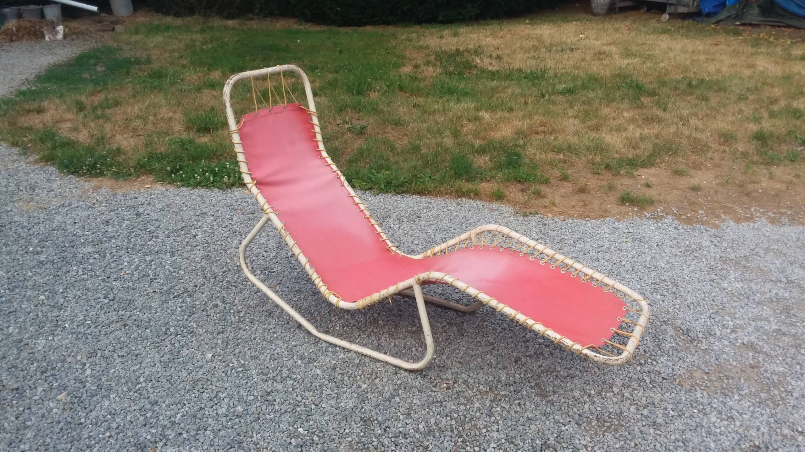 Vintage lounge chair designed by Bartolucci and Waldheim from the 50s/60s