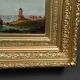 Tableau "Sailboats on the Mediterranean", oil on panel, French school of the 19th century.