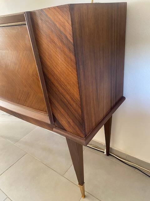 Vintage walnut console enfilade