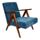 Vintage classic armchair like VAR grey - blue jeans