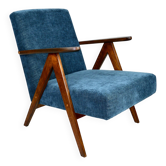 Vintage classic armchair like VAR grey - blue jeans