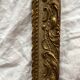 Old frame in gilded wood with stucco decoration circa 1900