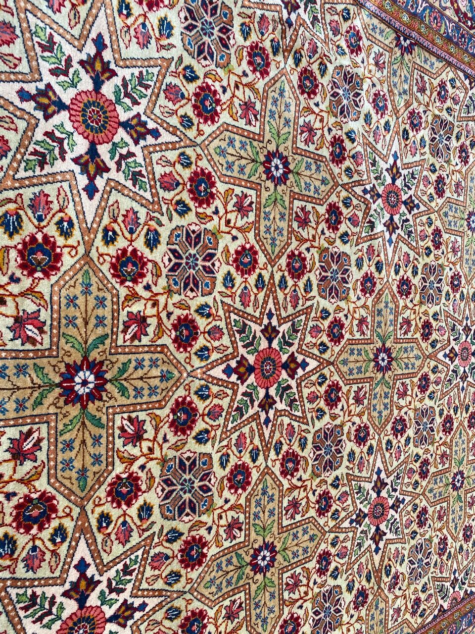 Very nice large Kashan Persian carpet 260x380cm