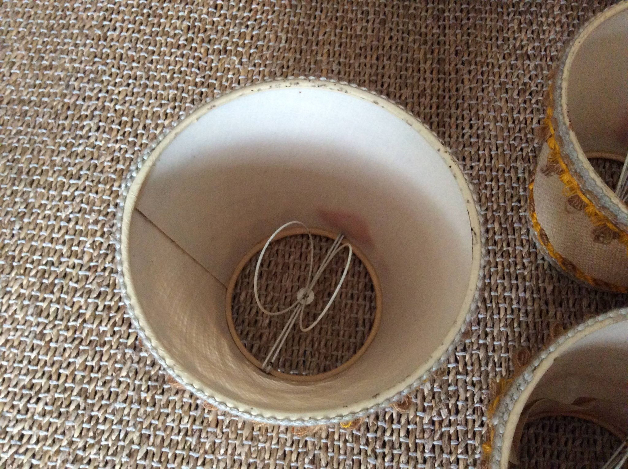 4 lampshades