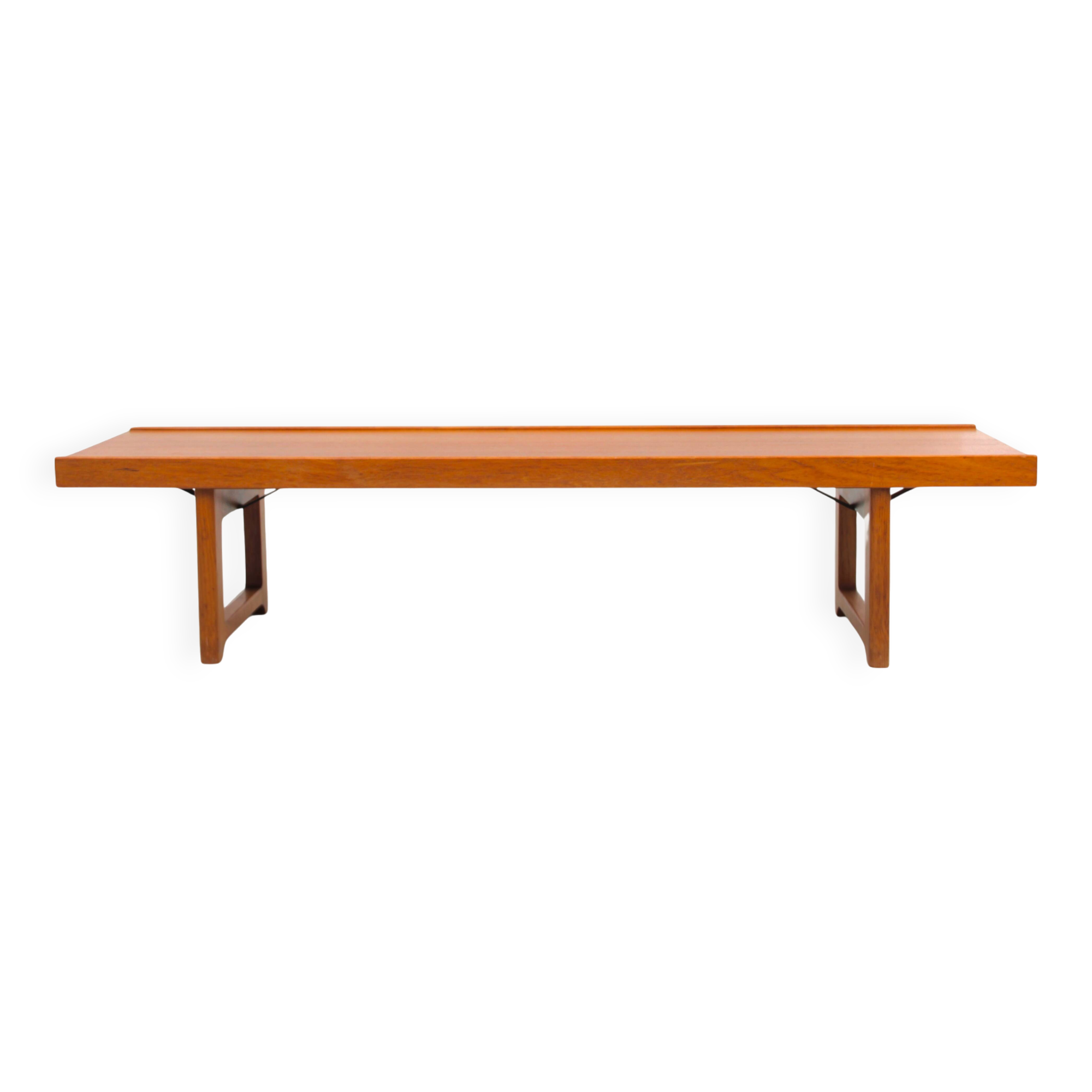 Bruksbo Scandinavian teak bench or coffee table