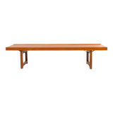 Bruksbo Scandinavian teak bench or coffee table