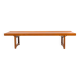 Bruksbo Scandinavian teak bench or coffee table