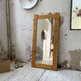 80s pine mirror