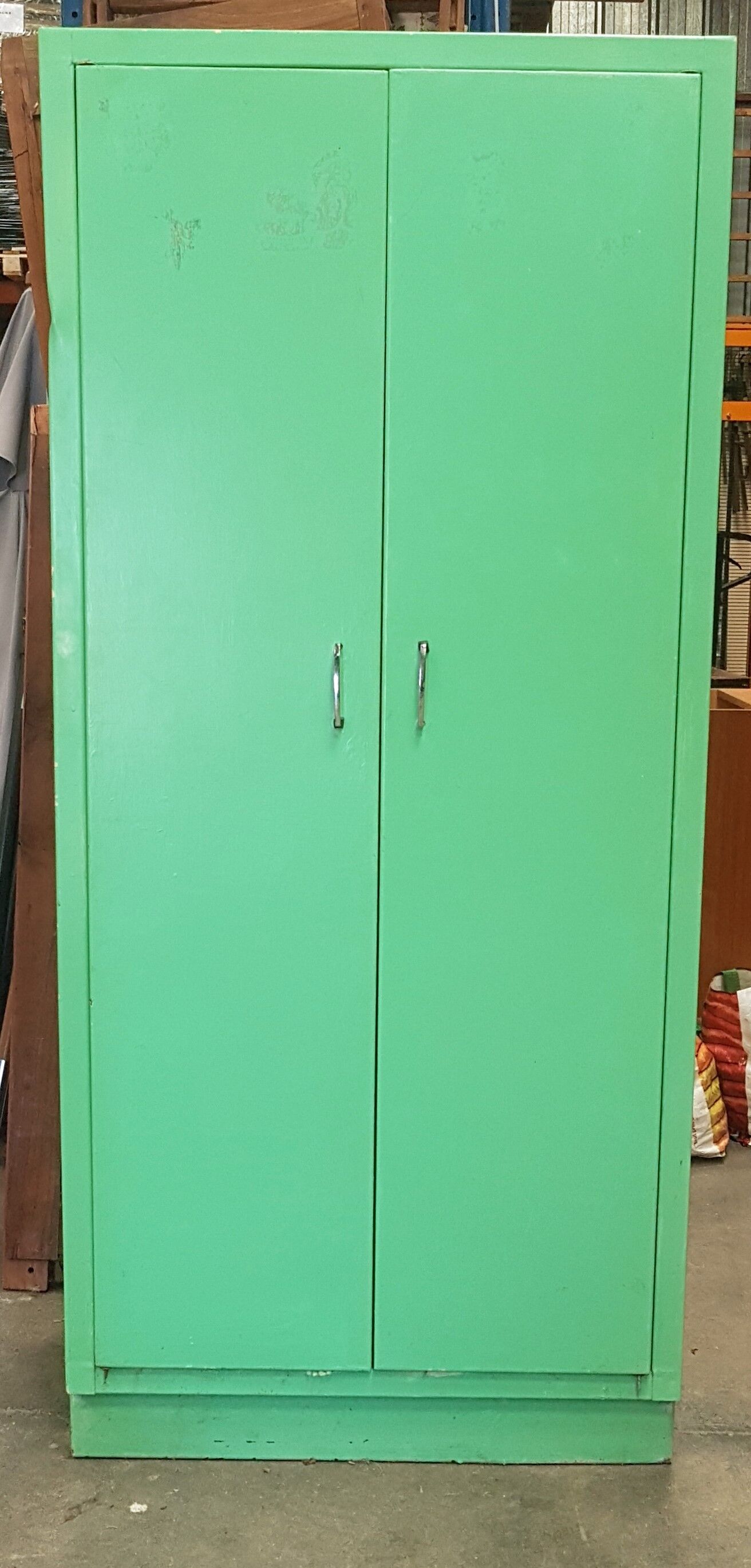 Industrial iron sideboard from the 1960s