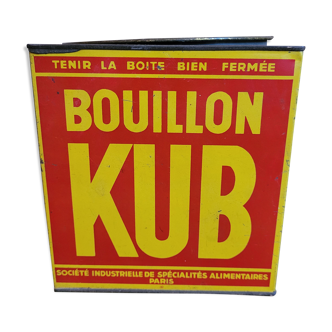 Boite métal KUB