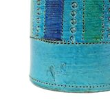 Aldo Londi for Bitossi Vase 1960s Rimini Blue Ceramics