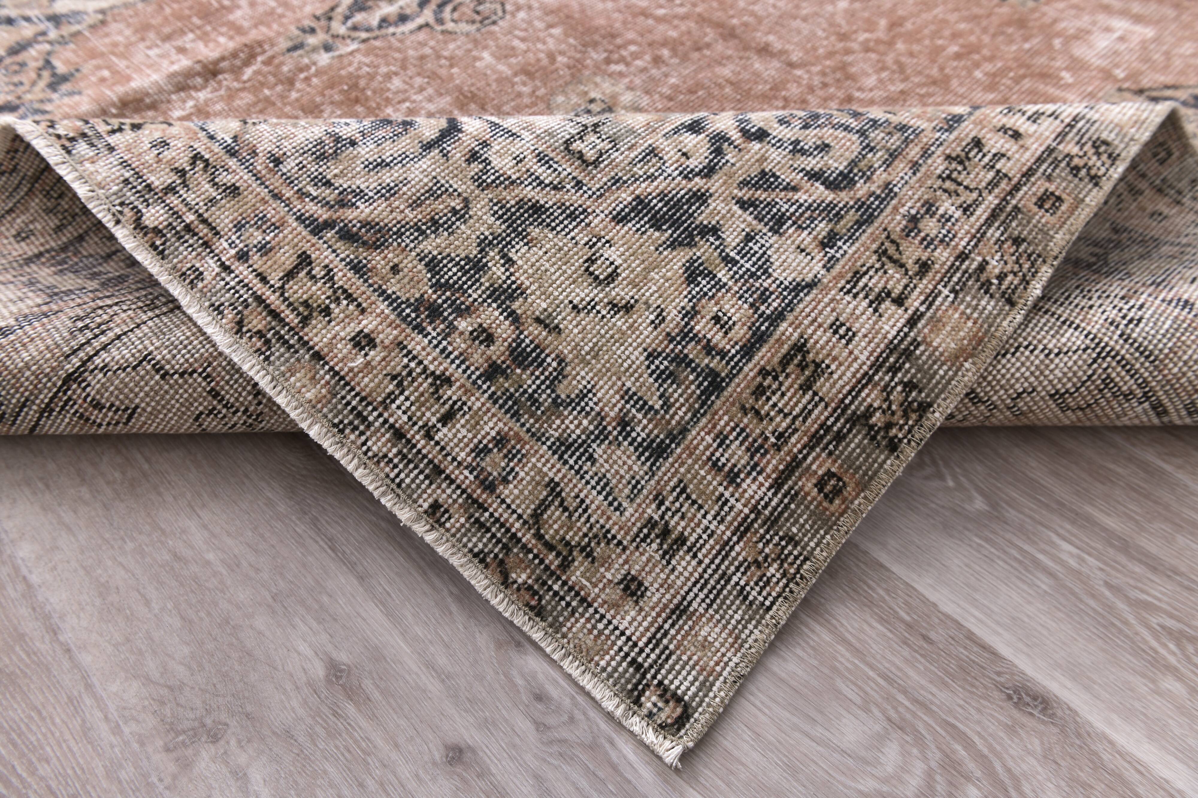 57s Red & Navy Blue Persian Rug 205x307Cm