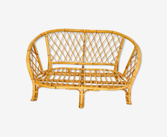 Rattan living room