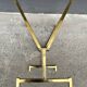 50s brass magazine rack, vintage design magazine rack