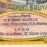 Former Orleans Chapelery Advertising Poster 1900