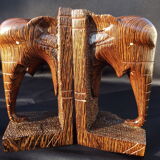 Bookend in rosewood "Art Deco".