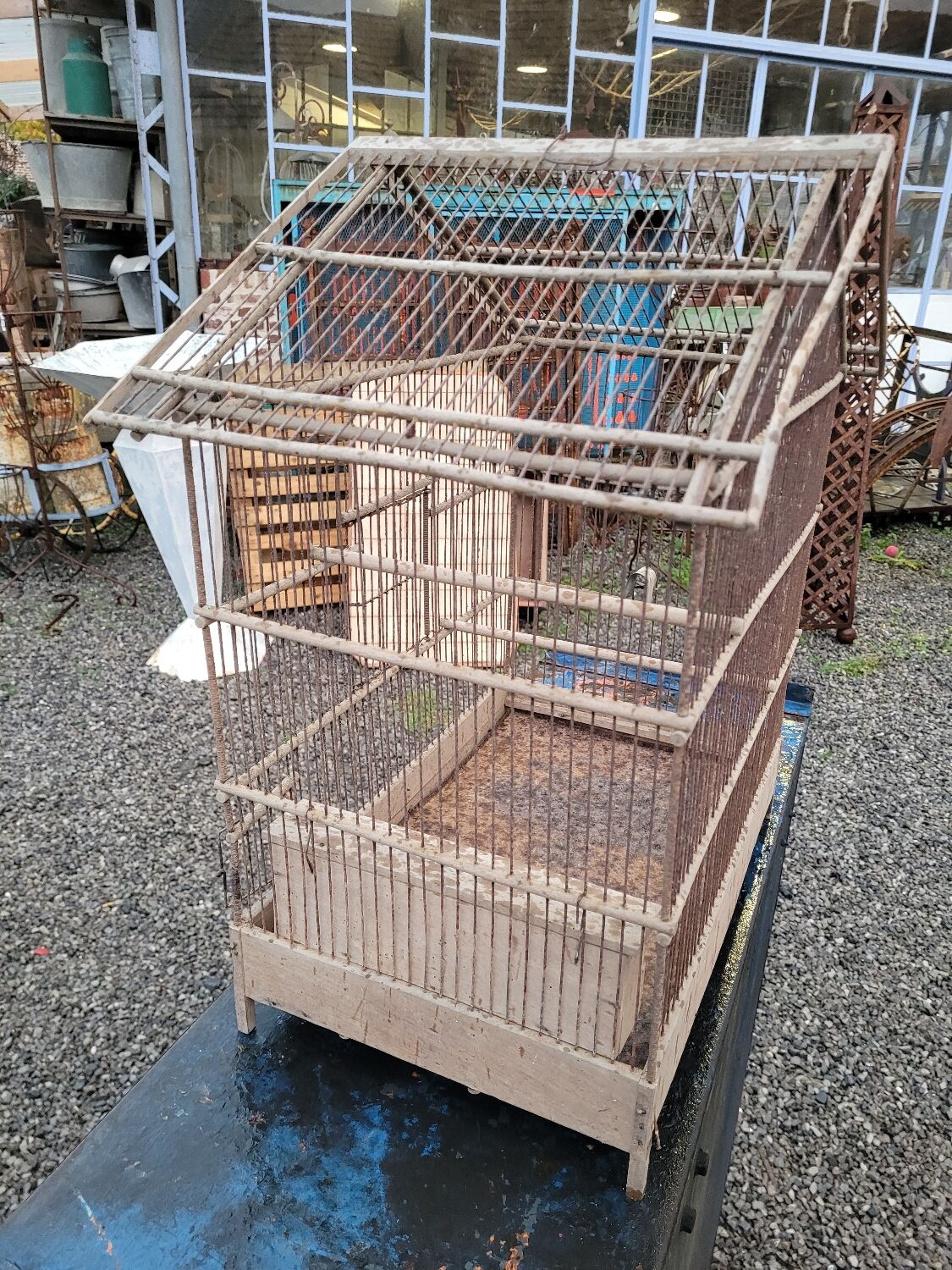 Old bird cage