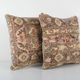 Set of 2 vintage Turkish cushion covers 51x51 cm